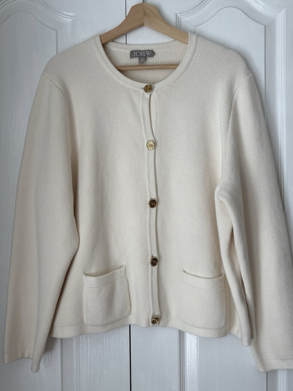 J.Crew Emilie Sweater Lady Jacket, XXL 🤍